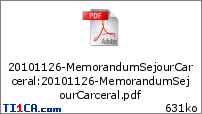20101126-MemorandumSejourCarceral
