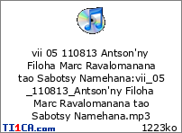 vii 05 110813 Antson'ny Filoha Marc Ravalomanana tao Sabotsy Namehana